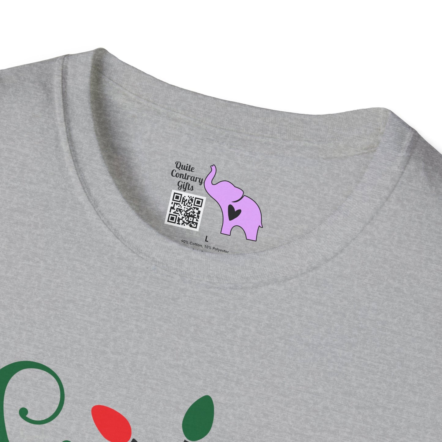 Stop Elfing Around Adult T-shirt