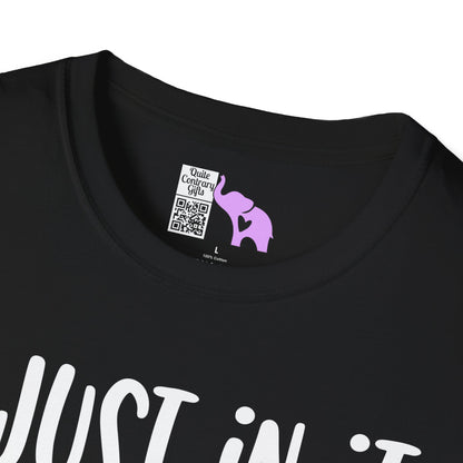Just In It For The Parking (Wheelchair User) Adult T-shirt
