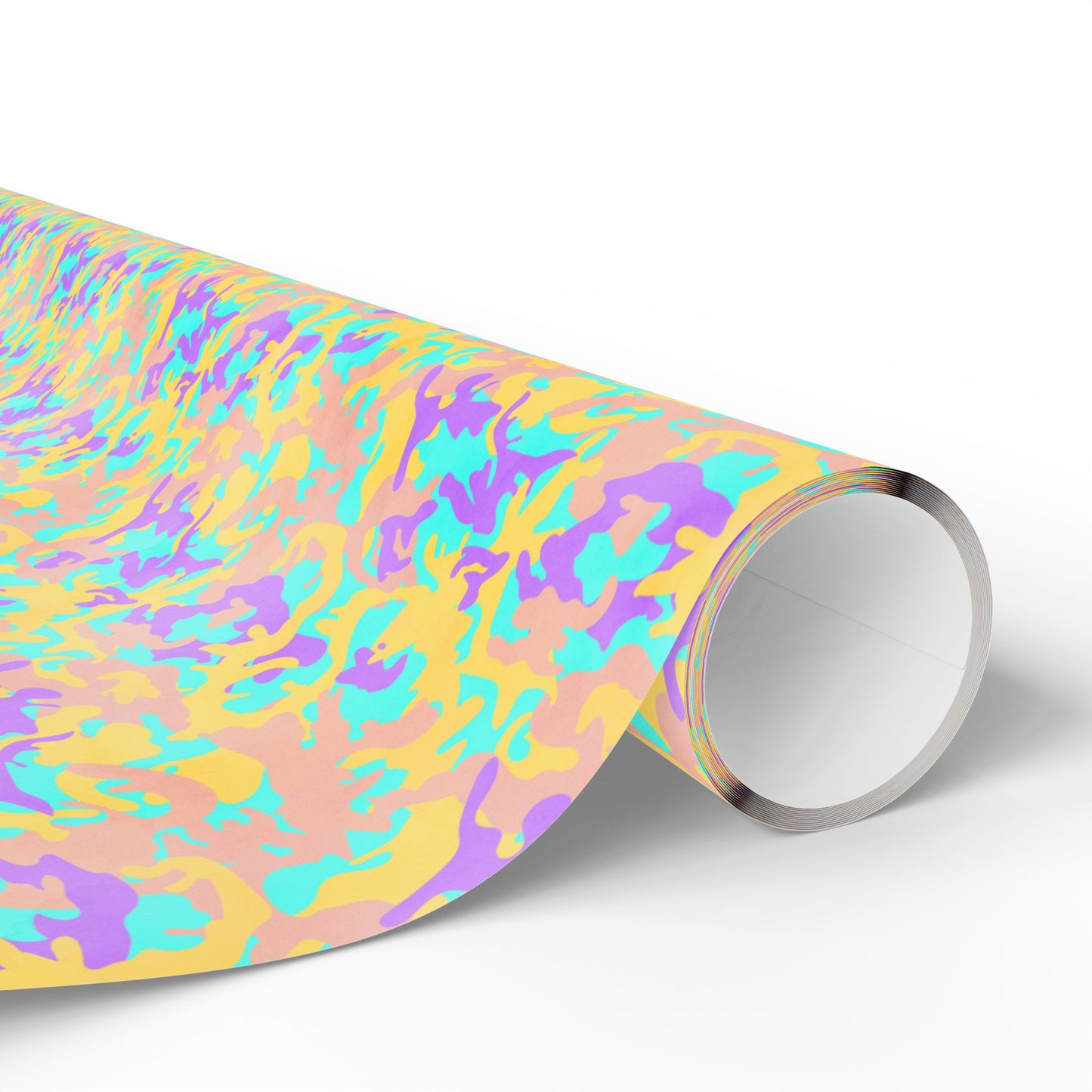 Dreamsicle Camo Wrapping Paper