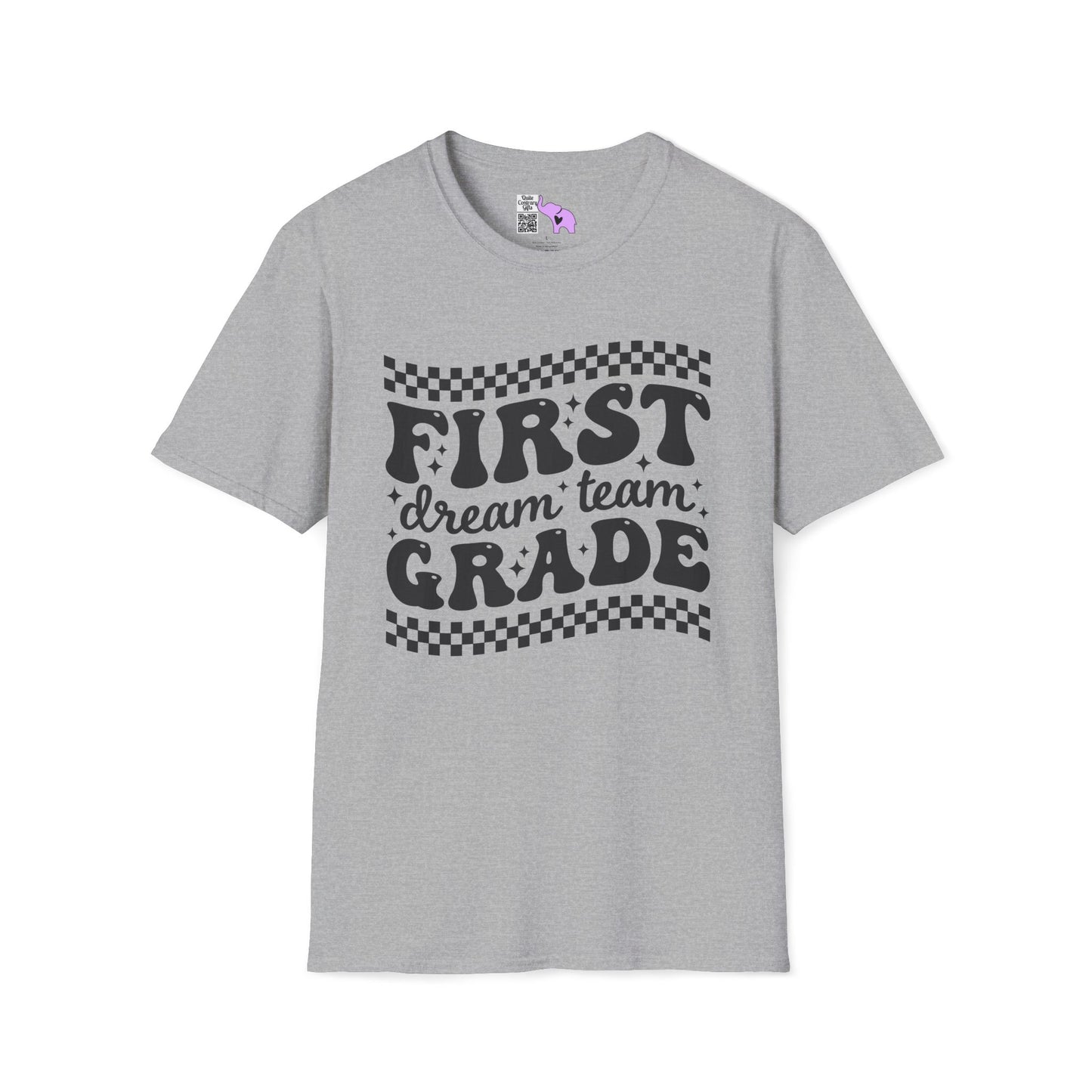 First Grade Dream Team Adult T-shirt
