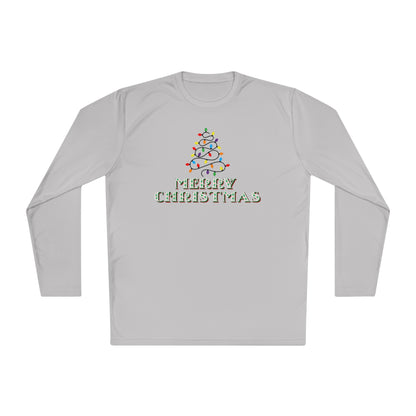 Merry Christmas Adult Long Sleeve Tee