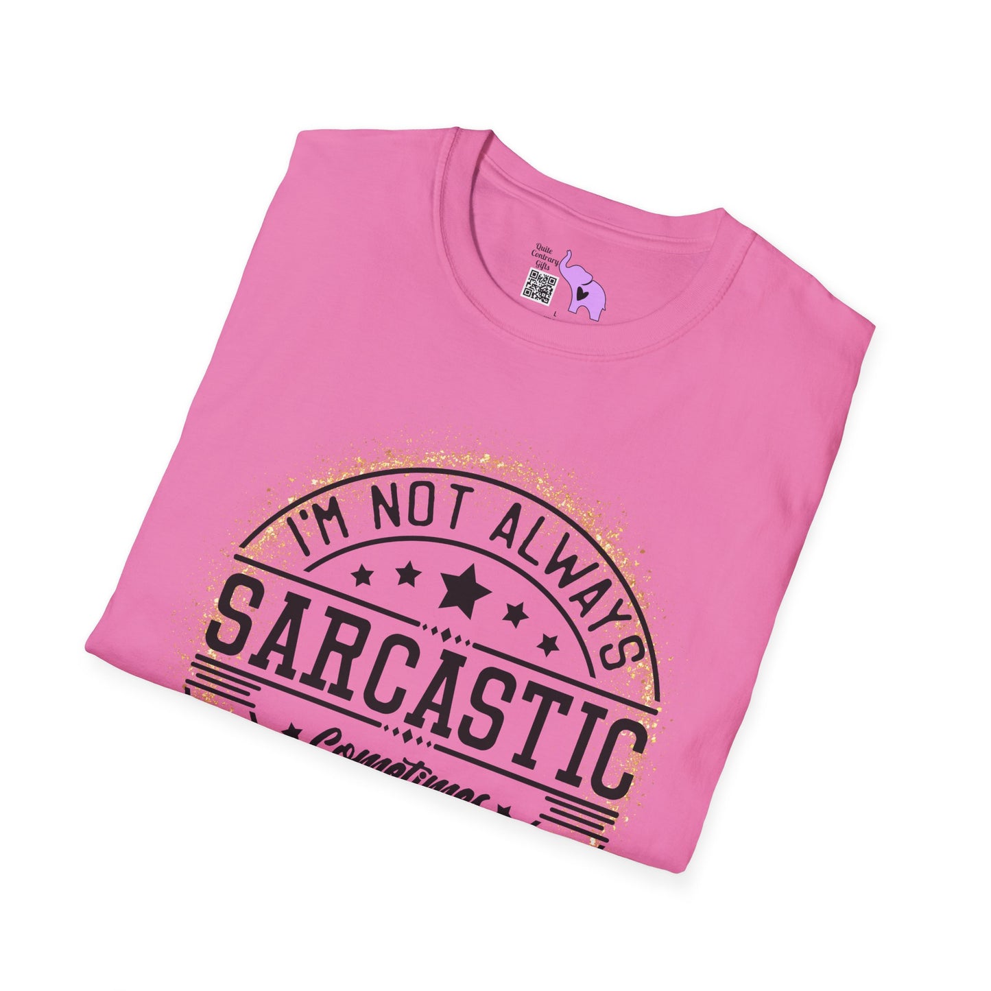 I'm Not Always Sarcastic, Sometimes I'm Sleeping Adult T-shirt