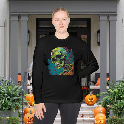 Surreal Skullscape Adult Long Sleeve Tee