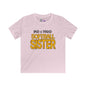 ""Loud & Proud Softball Sister Youth Softstyle Tee