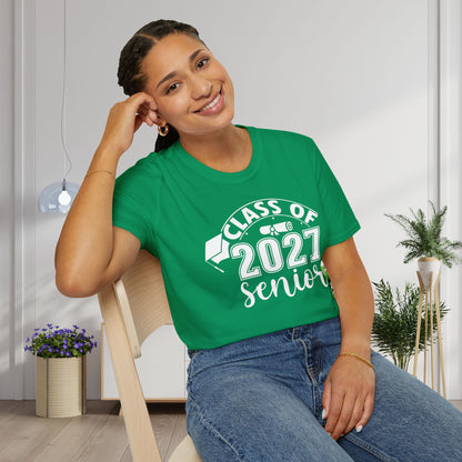 Class of 2027 Senior (Arch) Adult T-shirt