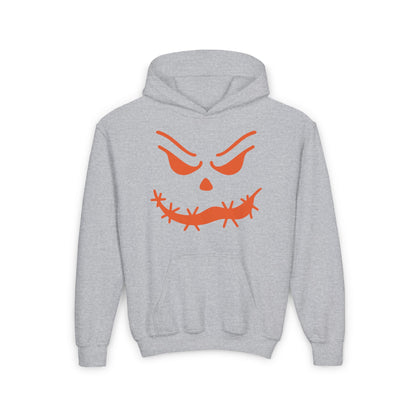 Loopy Jack-O-Lantern Youth Heavy Blend Hoodie
