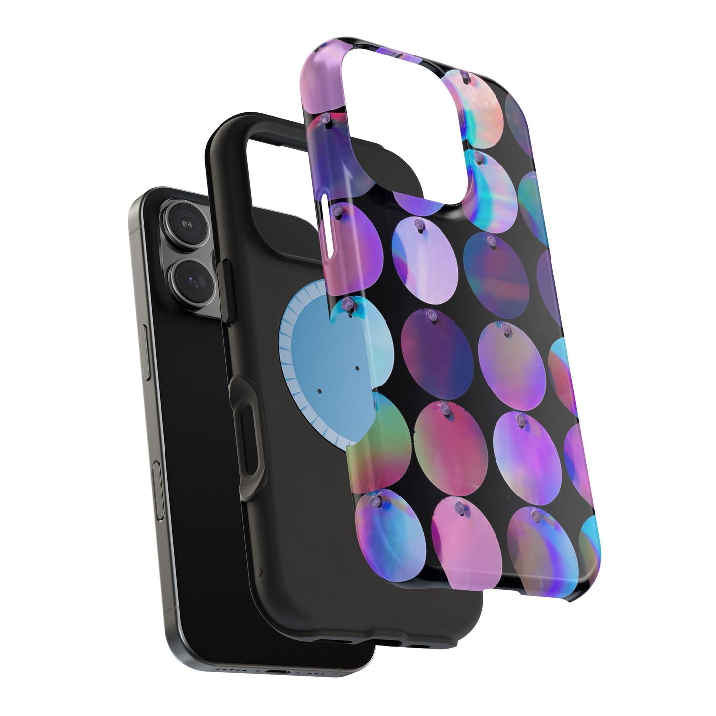 Opal Glow Sequins MagSafe® Compatible Tough Case for iPhone