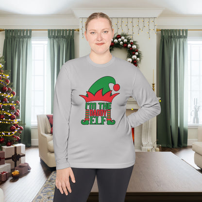 I'm The Daddy Elf Adult Long Sleeve Tee