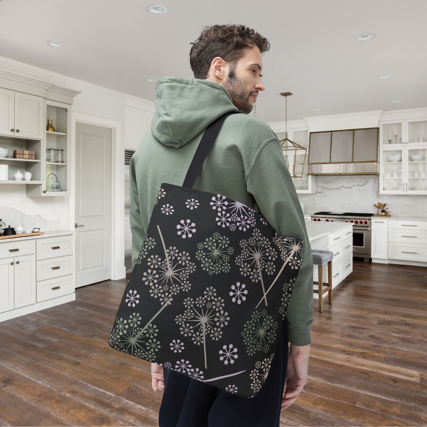 Dandelion Nightfall Canvas Tote Bag