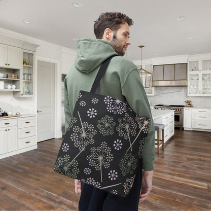 Dandelion Nightfall Canvas Tote Bag
