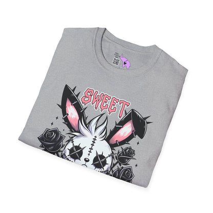 Sweet & Spooky Voodoo Bunny Adult T-shirt
