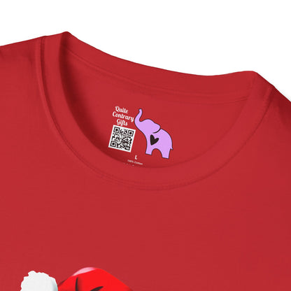 Santa Kitten Adult T-shirt