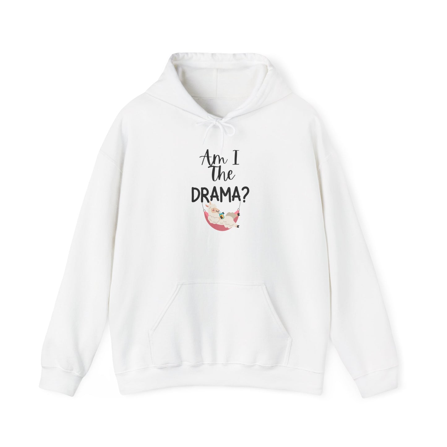 Am I The Drama (Lama) Heavy Blend™ Hooded Sweatshirt