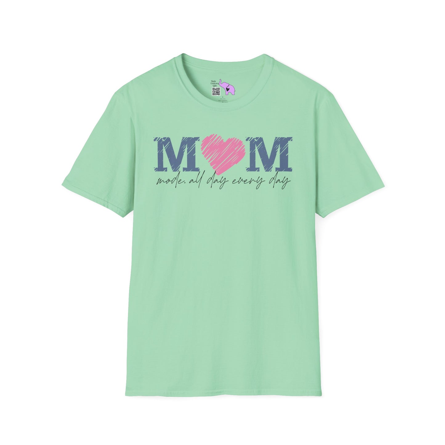 Mom Mode All Day Everyday Adult T-shirt