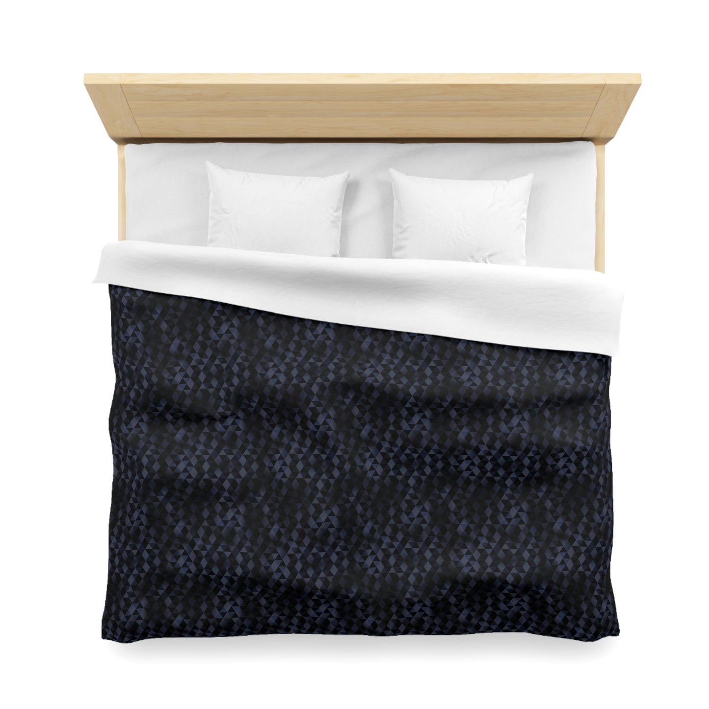 Shadow Facets  Microfiber Duvet Cover