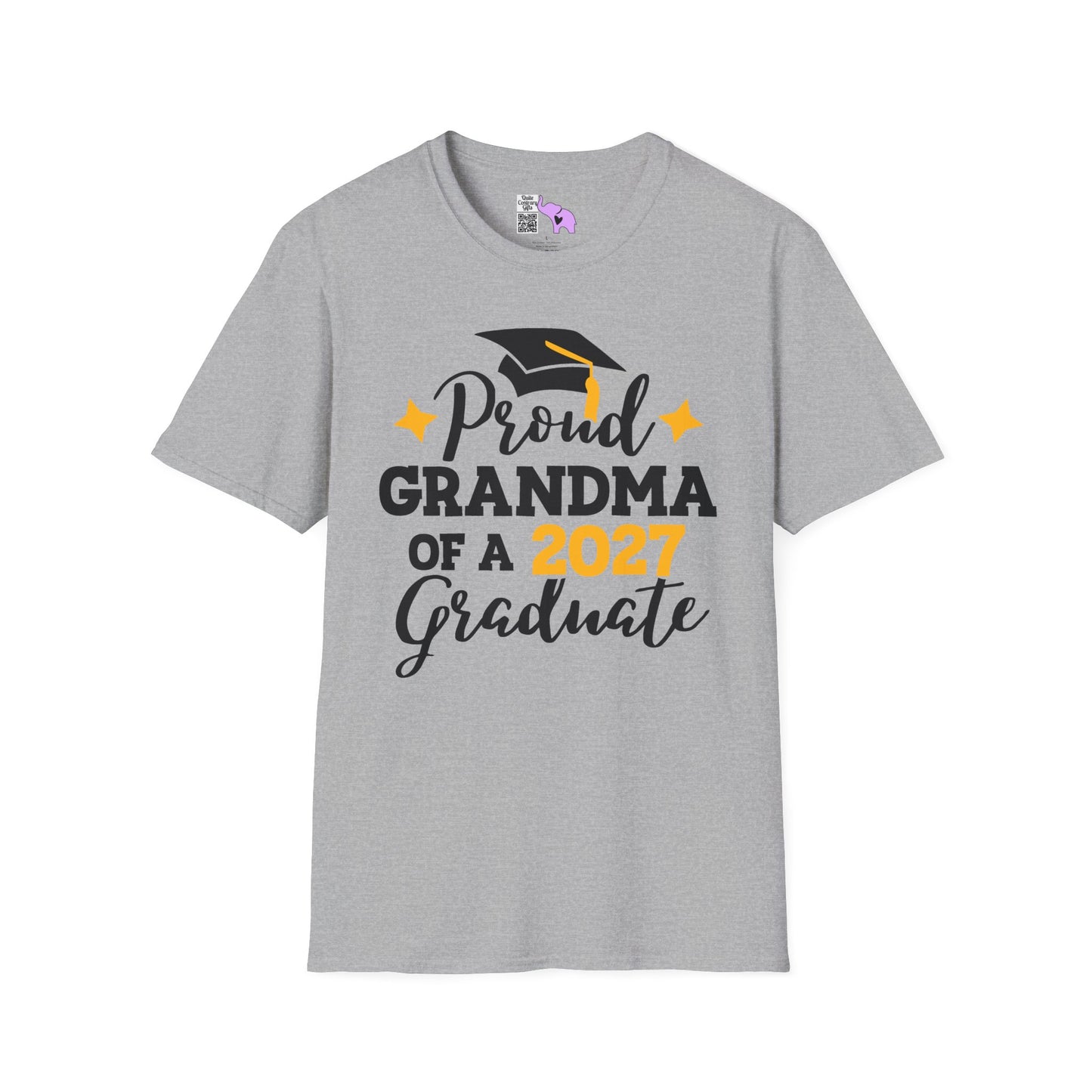 Proud Grandma of a 2027 Graduate Adult T-shirt