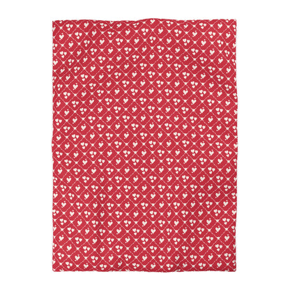 Sweetheart Trellis Microfiber Duvet Cover