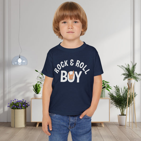 Rock & Roll Boy Heavy Cotton™ Toddler T-shirt