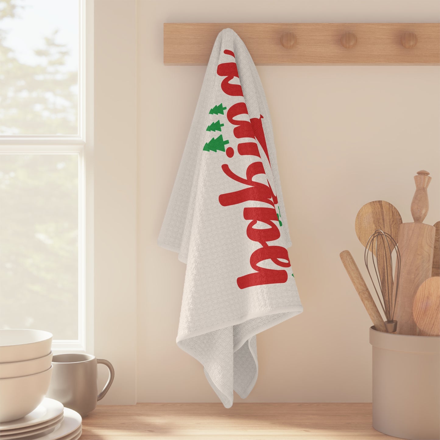 Baking Spirits Bright Microfiber Tea Towel