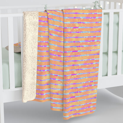 Split Spectrum Camo Fleece Blanket