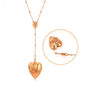 Detachable Love Necklace With Snake Carving