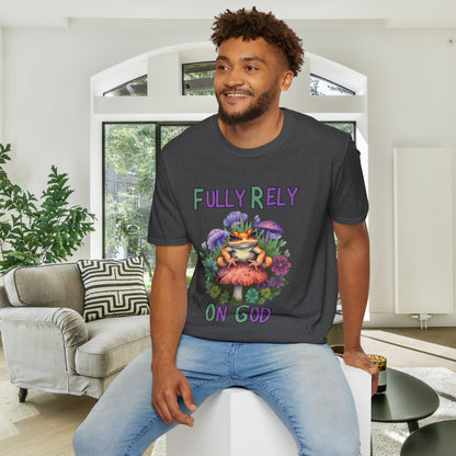 Fully Rely on God FROG Adult T-shirt