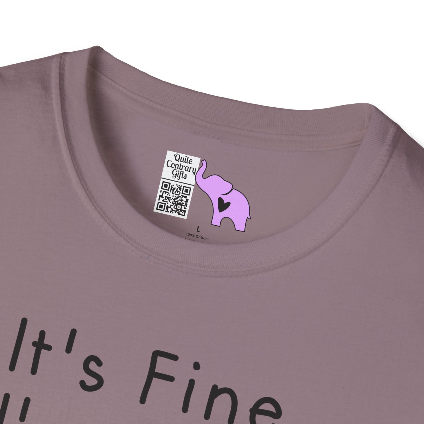 It's Fine I'm Fine Everything's Fine (Cat) Adult T-shirt