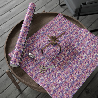 Ethereal Bloomscape Wrapping Paper