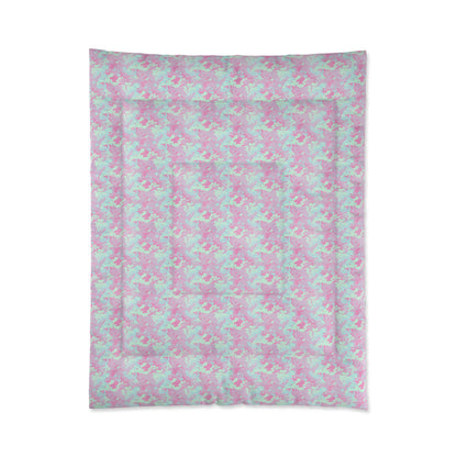 Berry Sorbet Camo Comforter