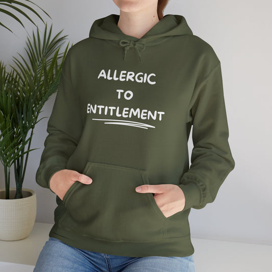 Allergic To Entitlement Heavy Blend™ Hooded Sweatshirt