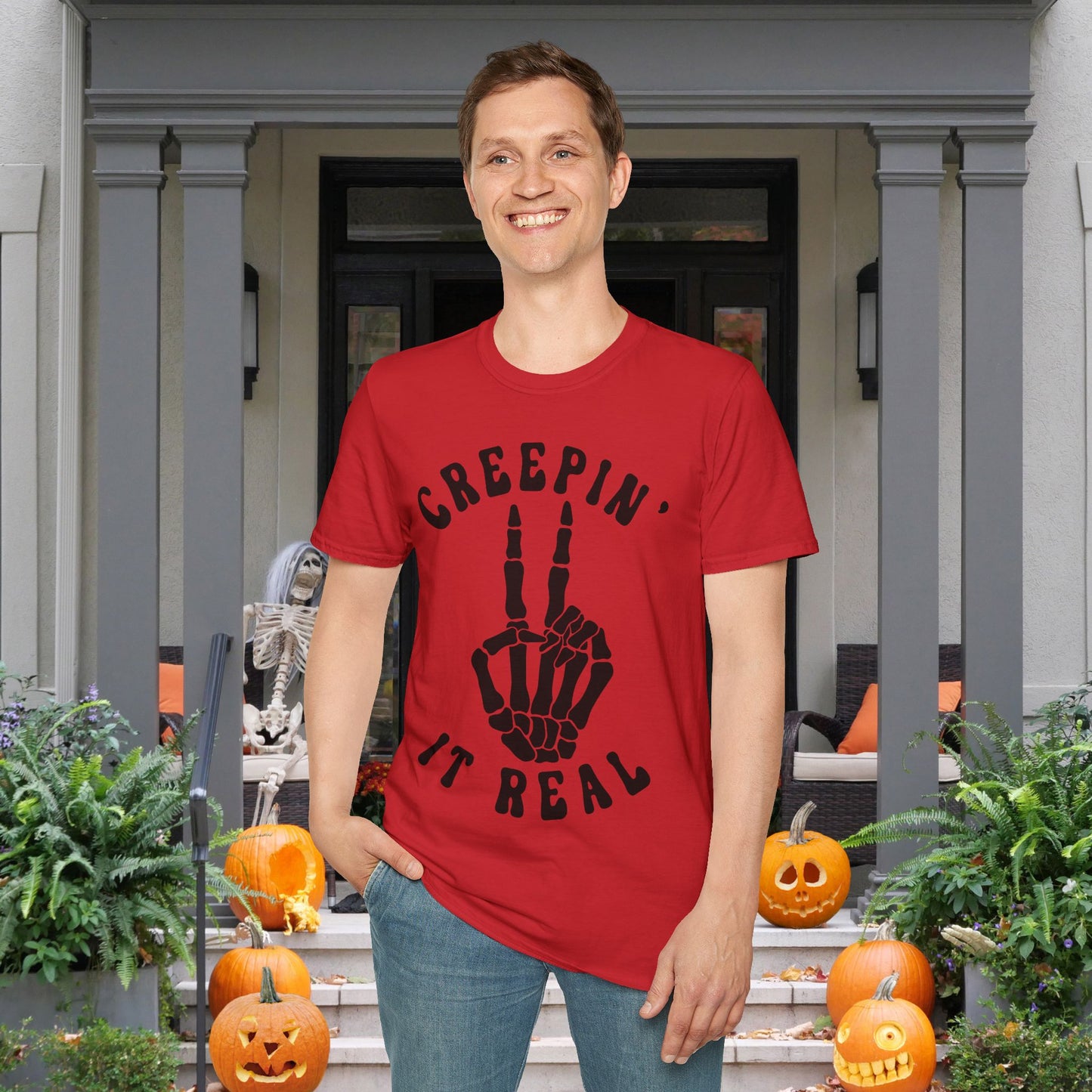 Creepin' It Real Adult T-shirt