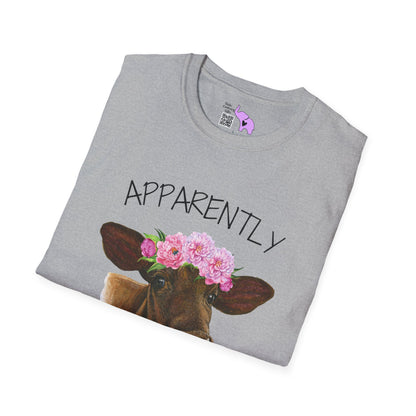 Apparently I Have An Attitude. Who Knew? Adult T-shirt