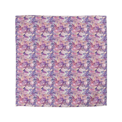 Ethereal Bloomscape Microfiber Duvet Cover