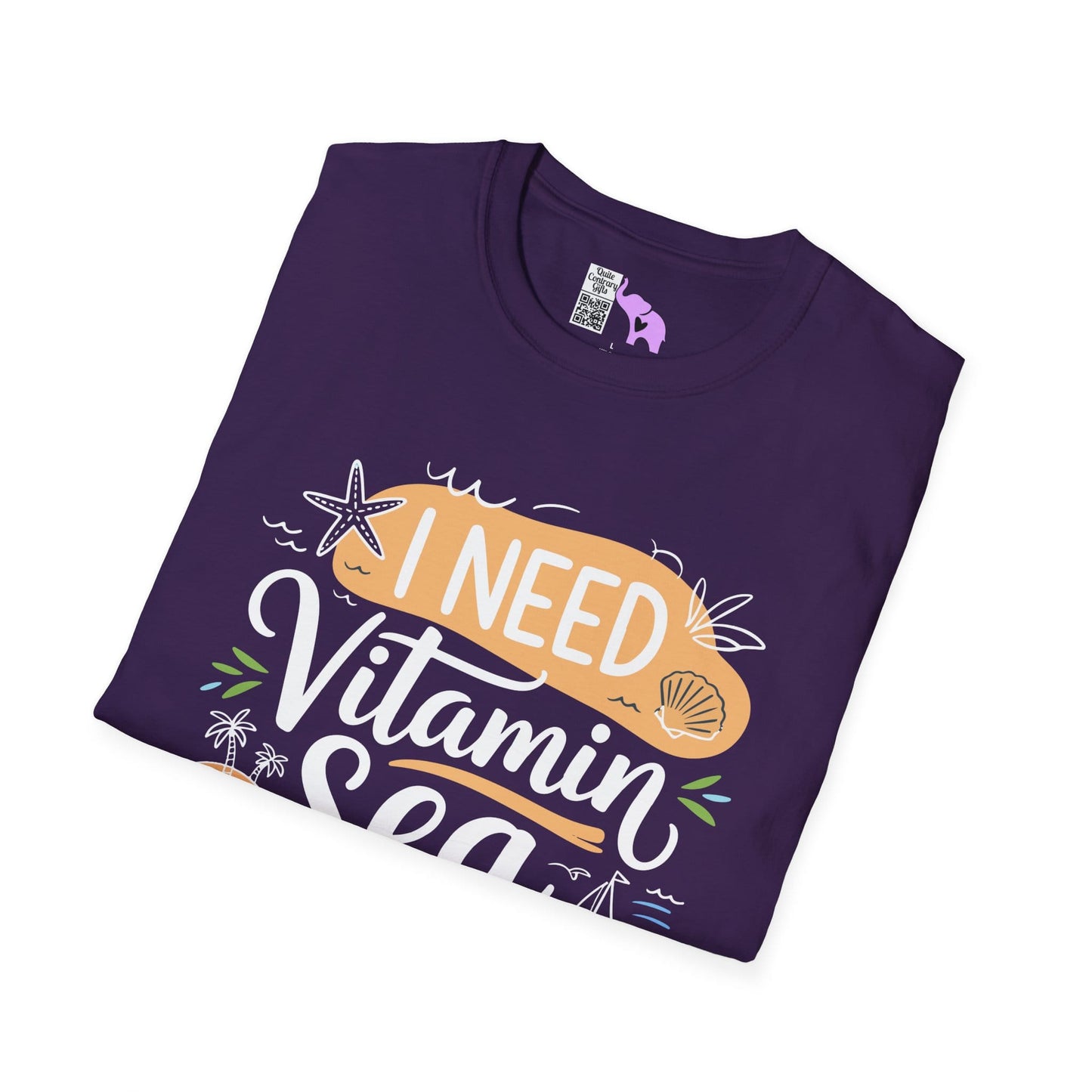 I Need Vitamin Sea Adult T-shirt