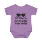 My Dad is Cooler Than Yours Baby Rib Bodysuit