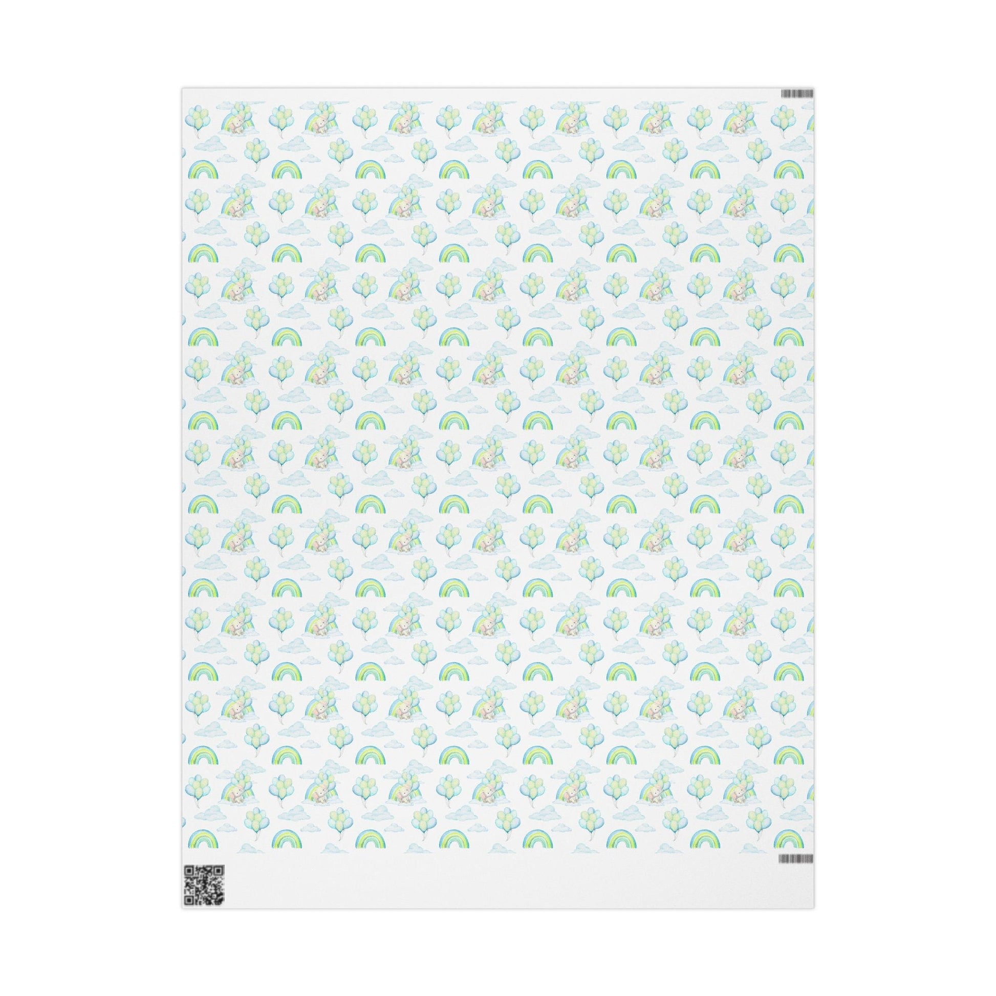 Elephant in the Clouds Wrapping Paper