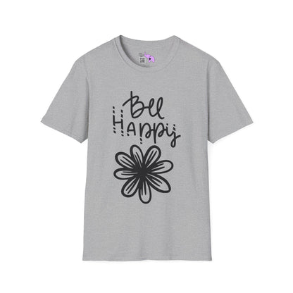 Bee Happy Adult T-shirt