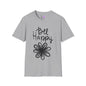 Bee Happy Adult T-shirt
