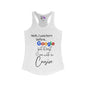 Yeah I was born before Google Women's Ideal Racerback Tank