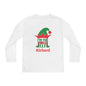 I'm The Uncle Elf Personalized Youth Long Sleeve Tee