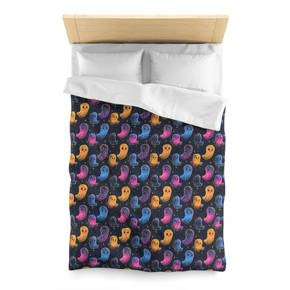 Neon Haunters Microfiber Duvet Cover