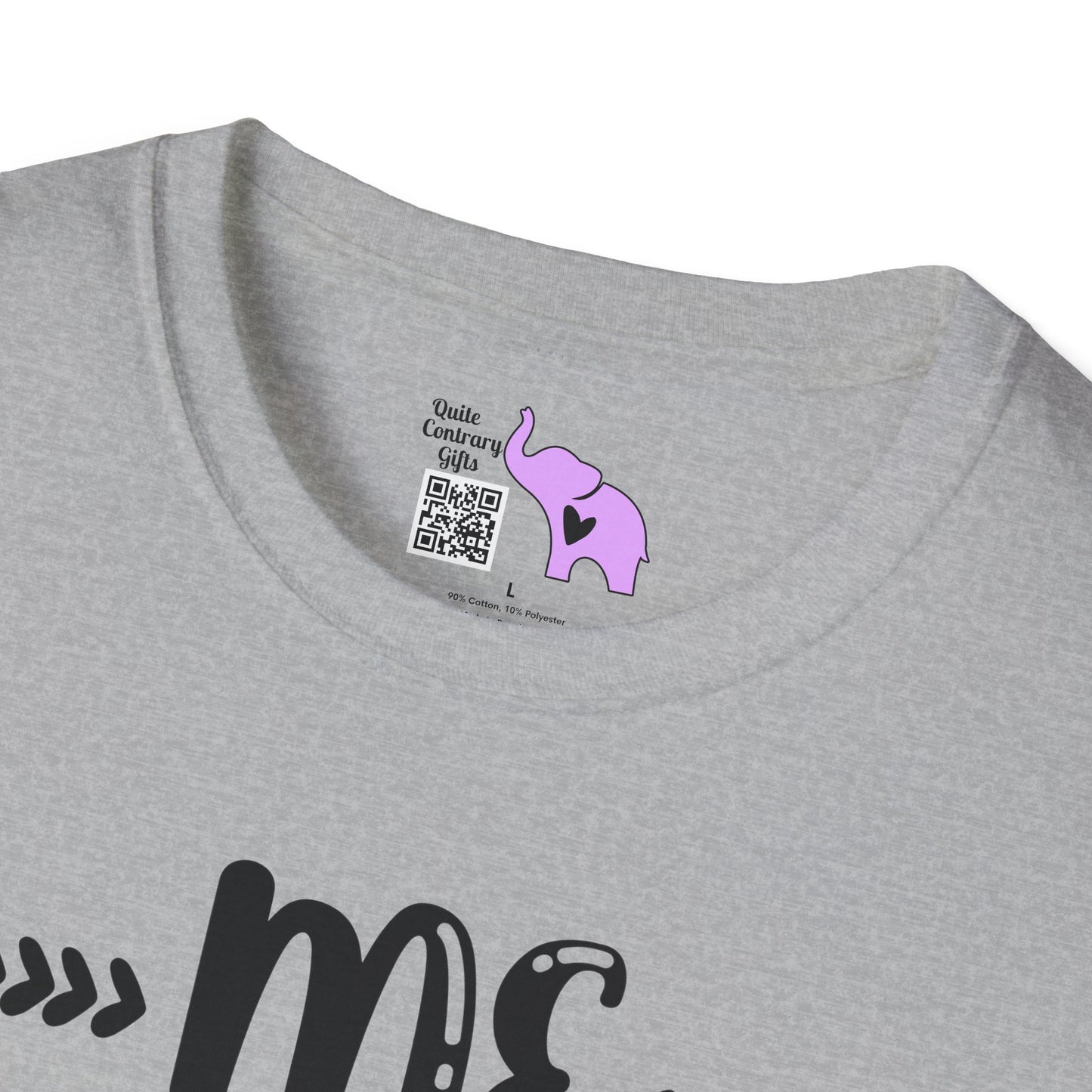 Me Overreact Never Adult T-shirt