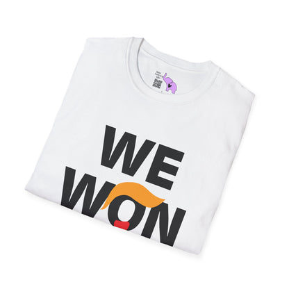 We Won (Hair) Adult T-shirt