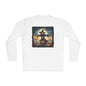 Halloween Scarecrow w/Pumpkins 2 Adult Long Sleeve Tee