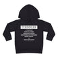 ""Terddler Definition Toddler Hoodie