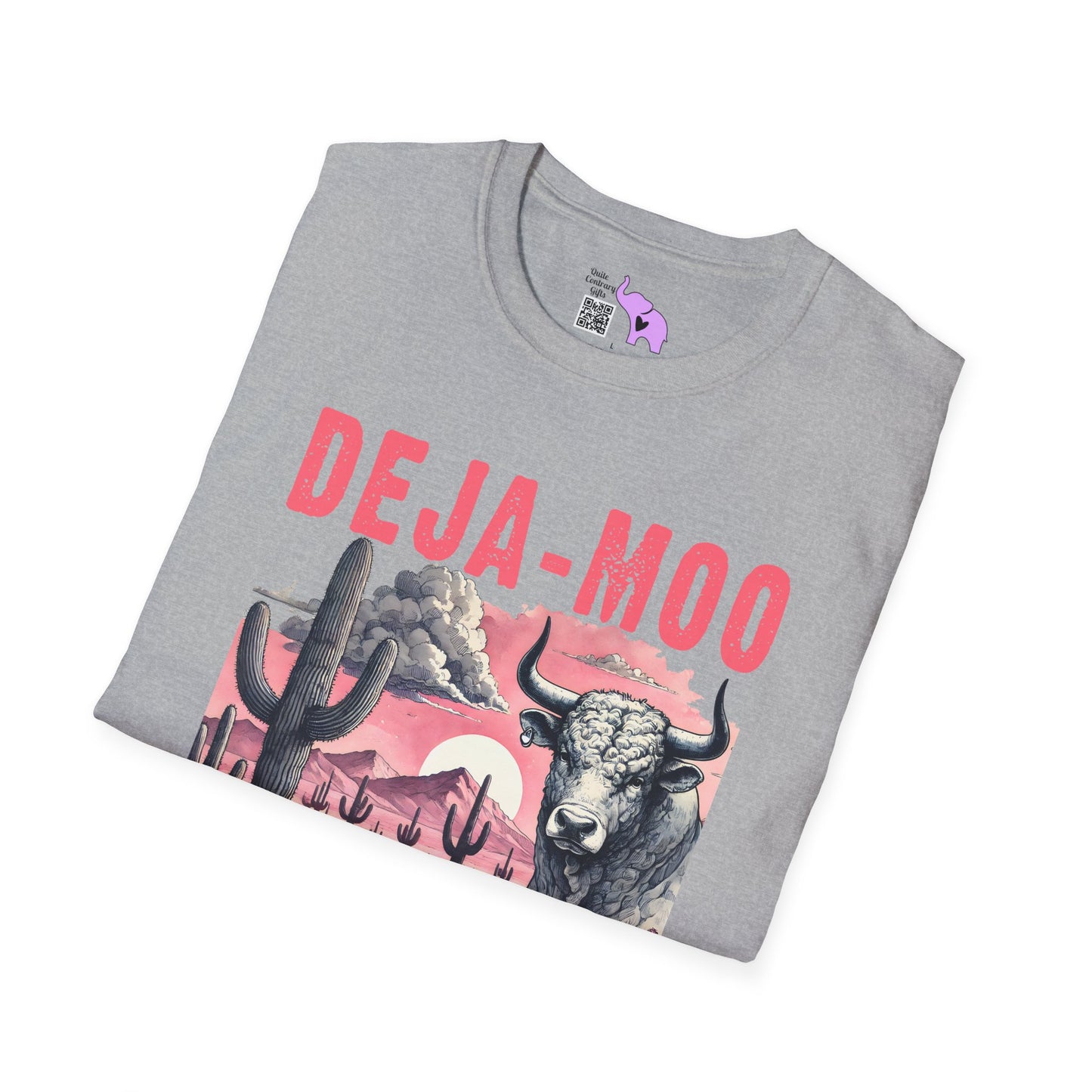 Deja Moo Adult T-shirt