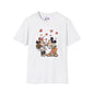 Valentine Mickey Loves Minnie Adult Tshirt