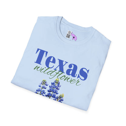 Texas Wildflower State of Mind Adult T-shirt