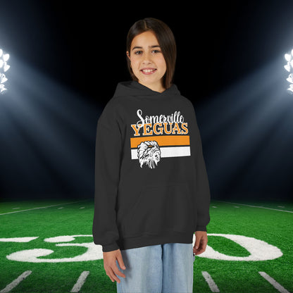 Somerville Yeguas w/Mascot Youth Heavy Blend Hoodie