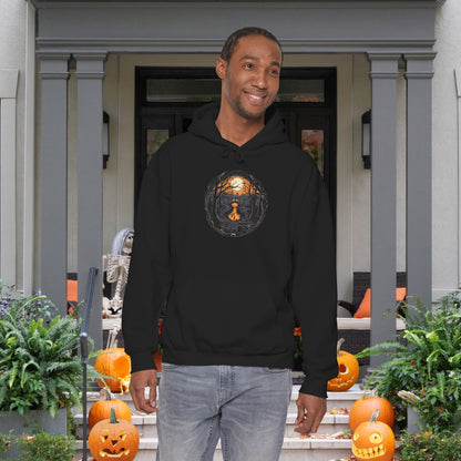 Creepy Cemetery 12 Heavy Blend™ Hooded Sweatshirt